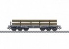 Type Ssym 46 Heavy-Duty Flat Car with Steel Beams