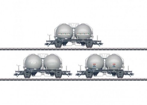 Three Type Uces Spherical Container Cars