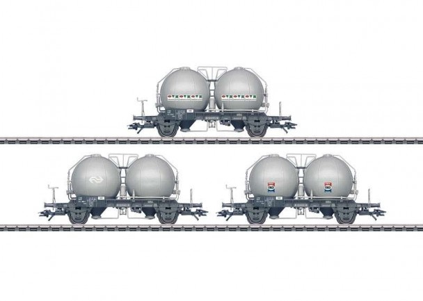 Three Type Uces Spherical Container Cars