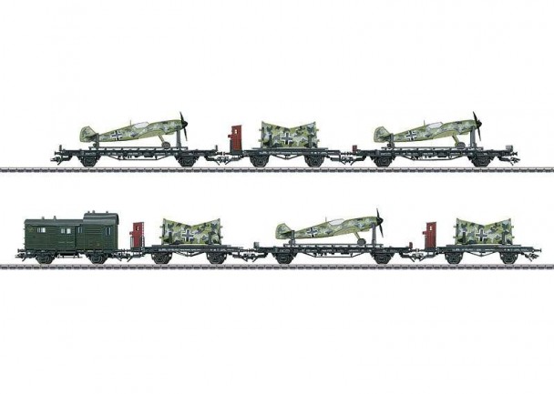 "Airplane Transport" Freight Car Set