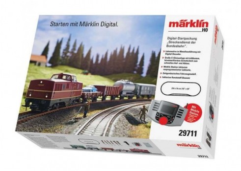 "German Federal Railroad Main Line Service" Digital Starter Set. 230 Volts