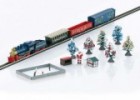 Christmas Starter Set. 230 Volts. Freight Train with an Oval of Track and the Right Power Pack