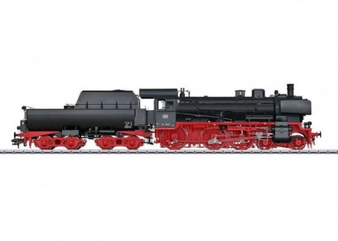 Steam Locomotive with a Tub-Style Tender