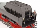 Steam Locomotive with a Tub-Style Tender