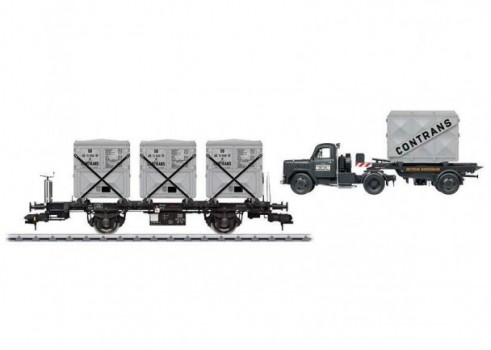 Container Transport Car Set