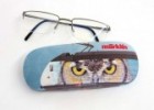 Spectacle case with cleaning cloth