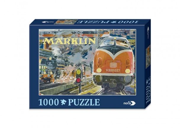 Nostalgic Puzzle "Train station", 1000 pieces