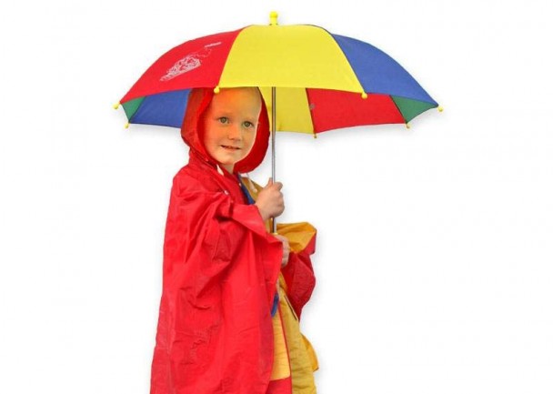 Child's Umbrella, Colorful