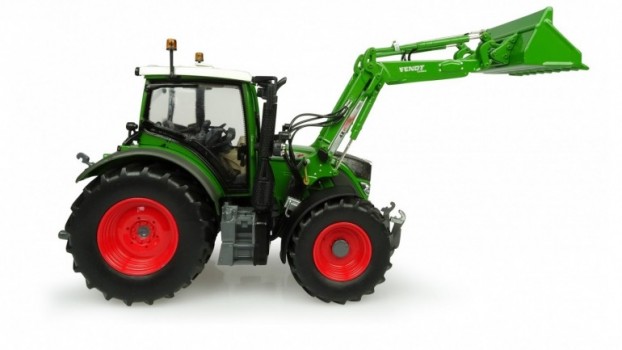 Fendt 516 Vario with front loader- new Nature Green color