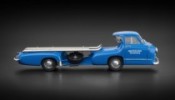 CMC Mercedes-Benz Racing Car Transporter "The blue Wonder", 195455 REVISED EDITION