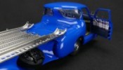 CMC Mercedes-Benz Racing Car Transporter "The blue Wonder", 195455 REVISED EDITION